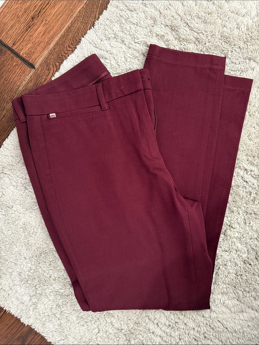 Women’s Burgundy Dress Pants